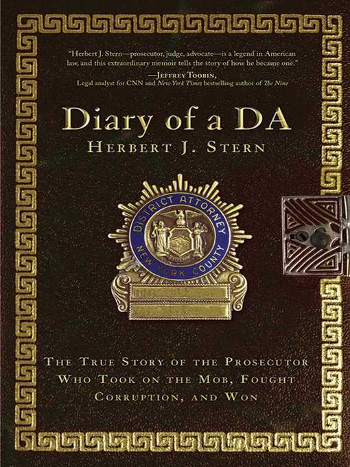 Cover image for Diary of a DA